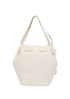 Beak Top Handle Bag, &pound;450, Handbags, White, Leather, Back view